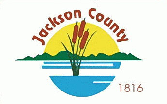 [Flag of Jackson County Ohio]