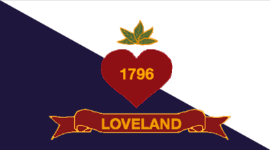 [Flag of Loveland, Ohio]