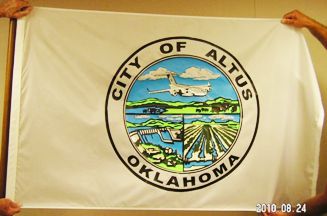 [flag of Altus, Oklahoma]