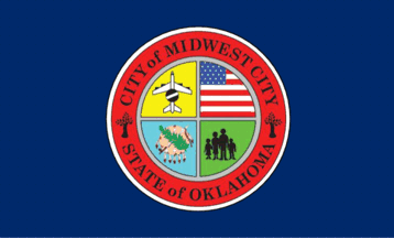 [flag of Midwest City, Oklahoma]