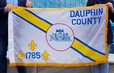 [Dauphin County, Pennsylvania Flag]