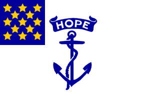 [1875 flag of Rhode Island]