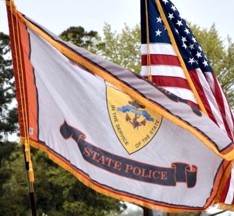 [Rhode Island State Police flag]