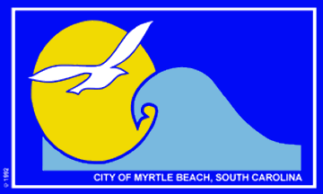 [Flag of Myrtle Beach, South Carolina]