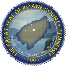 [Flag of Roane County, Tennessee]