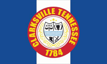 [Flag of Clarksville, Tennessee]