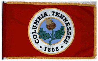 [possible Flag of Columbia, Tennessee]