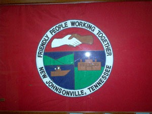 [Flag of New Johnsonville, Tennessee]