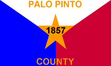 [Flag of Palo Pinto County, Texas]