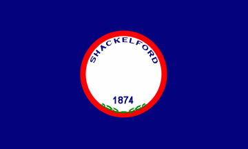 [Flag of Shackelford County, Texas]