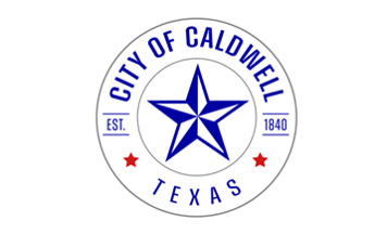 [Flag of Caldwell, Texas]