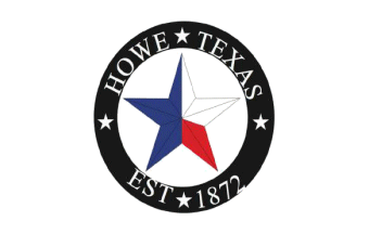 [Flag of Howe, Texas]