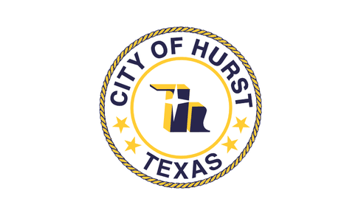 [Flag of Hurst, Texas]