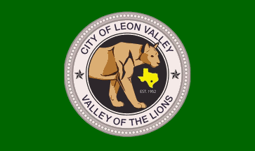 [Flag of Leon Valley, Texas]