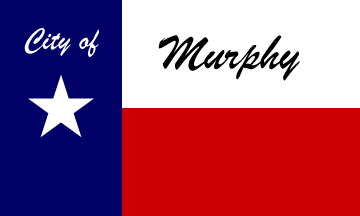 [Flag of Murphy, Texas]