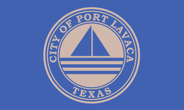 [Flag of Port Lavaca, Texas]