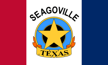 [Flag of Seagoville, Texas]