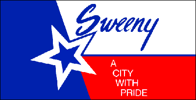 [Flag of Sweeney, Texas]