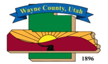 [Flag of Wayne County, Utah]