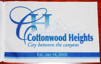 [Flag of Cottonwood Heights, Utah]