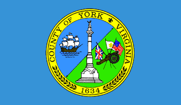 [Flag of York County, Virginia]