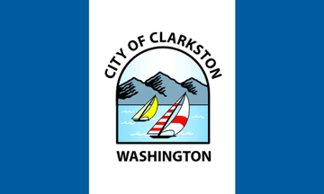 [Flag of Clarkston, Washington]