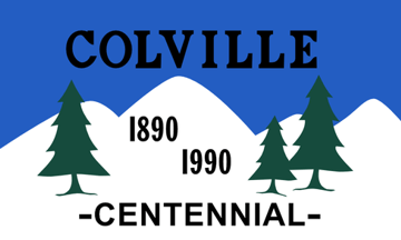 [Flag of Colville, Washington]