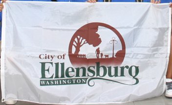 [Flag of Ellensburg, Washington]