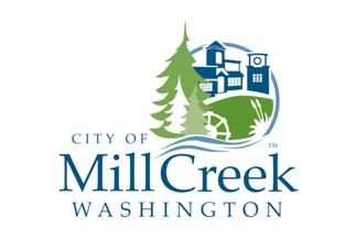 [Flag of Mill Creek, Washington]