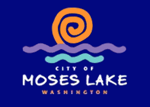 [Flag of Moses Lake, Washington]