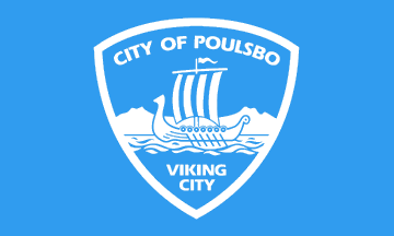 [Flag of Poulsbo, Washington]