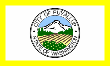 [Flag of Puyallup, Washington]