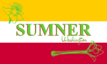 [Flag of Sumner, Washington]