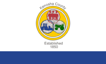 [Kenosha County, Wisconsin flag]
