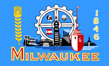 [Milwaukee, Wisconsin flag]