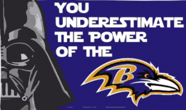 [Baltimore Ravens Darth Vader flag]