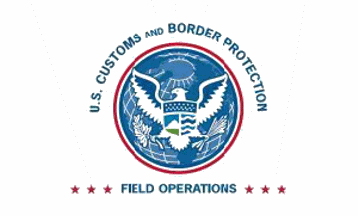 [Customs and Border Protection: Field Operations flag]