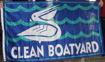 [Florida Clean Boatyard flag]