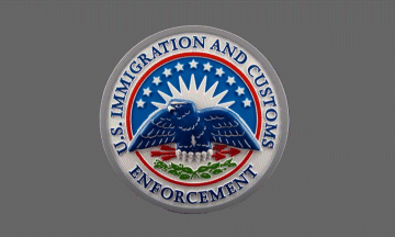 [Immigration and Customs Enforcement flag]