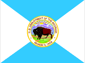 [Flag of the Dept. of the Interior]