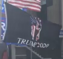 [Trump 2020 flag]