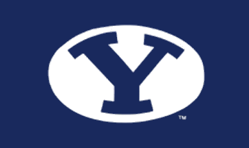 [Flag of Brigham Young University, Utah]