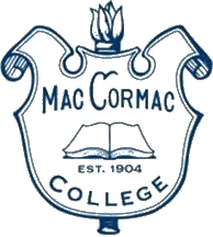 [MacCormac College seal]
