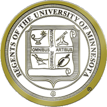 [Seal of University of Minnesota]