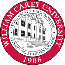 [Seal of William Carey University]