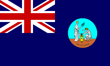 Colonial flag of Saint Vincent and the Grenadines