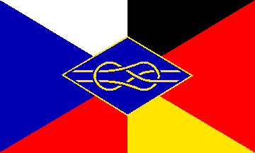 [Czech-German Joint flag]