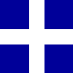 Greek naval flag