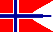 [Norway naval ensign - a tongued swallowtail]