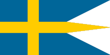 [Swedish naval ensign]